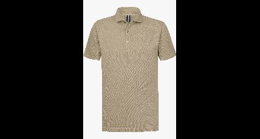 Profuomo Polo shirt Korte mouw beige