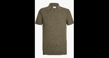 Profuomo Polo shirt Korte mouw donkergroen