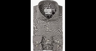 Profuomo Jersey shirt bruin, Effen