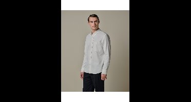 Profuomo Relaxed Fit Overhemd wit, Effen