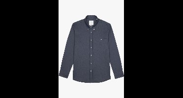 Profuomo Relaxed Fit Overhemd blauw, Effen