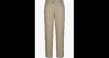 Profuomo linnen broeken beige, Effen