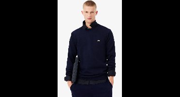 Lacoste Classic Fit Sweatshirt ronde halsdonkerblauw, Effen
