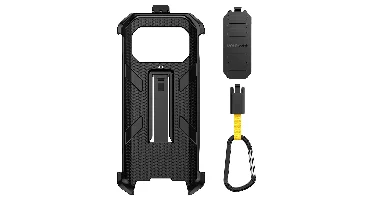 Originele Ulefone Multifunctionele Beschermhoes met Achterclip en Carabiner voor Ulefone Armor 27 Pro / Armor 27T Pro