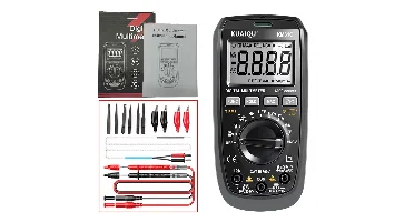 KUAIQU KM61B/KM61C Digitale Multimeter 6000 Tellingen Auto Range Ware RMS Multimeter AC DC Spanning Stroom Weerstand Cap