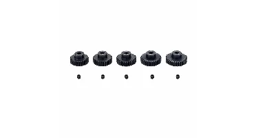 5PCS 48DP 29T 30T 31T 32T 33T Metalen Rondsel Motor Tandwiel voor 3.175mm As 1/10 RC Auto Motor
