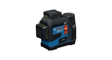 Echt voor BOSCH GLL90-33XG GLL100-33CG Groene Laserwaterpas Hoge Precisie ±0,3 mm/m IP65 Bescherming 27m Bereik Flexibel