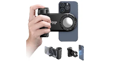 Ulanzi MA35 MagSafes Smartphone Camera Shutter Grip bluetooth Selfie Handle als Camera Foto Stabilizer Verticale Horizon