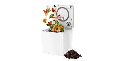 [EU Direct] BEECO Elektrische Keukencomposter 3.3L met Auto-Reiniging Geurloze Composteerfunctie Jaar Rond Eenvoudige Dr