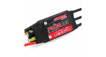 SURPASS-HOBBY FLIER-serie Nieuwe 32-bit 20A Brushless ESC met 5.5V/4A BEC ondersteuning voor programmering voor RC-vlieg