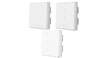 Aqara D1 Smart Zigbe-schakelaar Draadloze Schakelaar Sleutelverlichting Afstandsbediening Vuur Draad Met /Zonder Neutraa