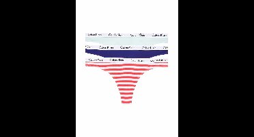 Calvin Klein - 3p Thong - Carousel - W5N