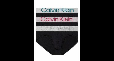 Calvin Klein - 3p Hipbrief - Steel Cotton - NA9