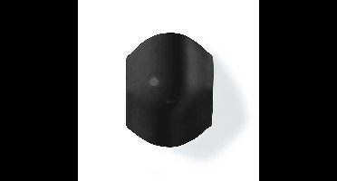 Kabelmanagement | Buis | Over de hoek | 1 Stuks | PVC | Zwart