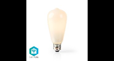 Wi-Fi Smart LED-Lamp | E27 | ST64 | 5 W | 500 lm | Wit