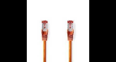 CAT6 S/FTP-Netwerkkabel | RJ45 Male - RJ45 Male | 5,0 m | Oranje