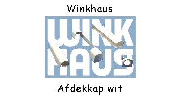 Afdekkap Winkhaus wit