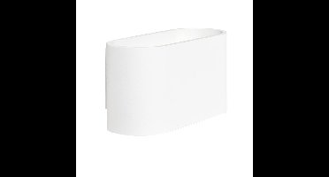 Wandlamp up/down light | 1 lichts | wit | aluminium / metaal | wandlamp | modern / strak design