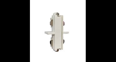 Koppelstuk voor spanningsrail wit standaard