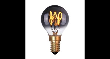 Kogellamp LED 4W 3 step dim Smoke E14