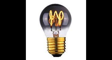 Kogellamp LED 4W 3 step dim Smoke E27