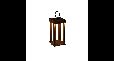 Buitenlantaarn | stijlvol | roestbruin | aluminium | voor tuin en terras | LED | IP54