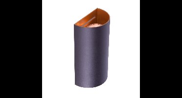 Wandlamp Hera | Up of Down light | 2 lichts | zwart/goud | 2 x G10-fitting | aluminium / metaal | 18