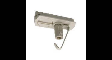 Hanglamp koppelstuk voor spanningsrail wit