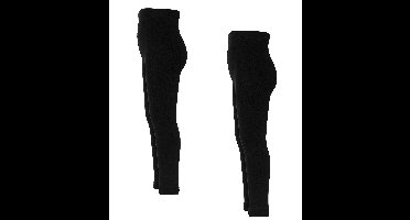 Heatkeeper Kinder Thermo Legging Basic 2-pack Zwart-122/134