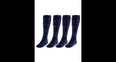 Heatkeeper Heren Thermo Kniehoogte Sokken 4-pack Marine