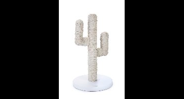 Designed by Lotte Houten Krabpaal Cactus Wit 35 x 35 x 60 cm