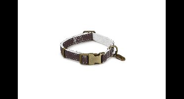 DBL halsband Virante Bruin 26-40 cm x 15 mm