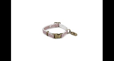 DBL halsband Virante Lichtroze 20-30 cm x 10 mm