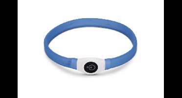 Beeztees LED Halsband Glowy Blauw