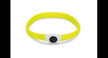 Beeztees LED Halsband Glowy Geel