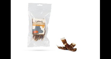 Beeztees hondensnack Kauwribbies Eend 6 stuks