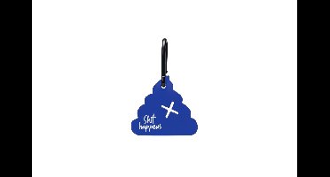 Beeztees siliconen poepzak- en afvalhouder Samy Blauw