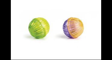 Beeztees speelballetje + kralen 2 stuks