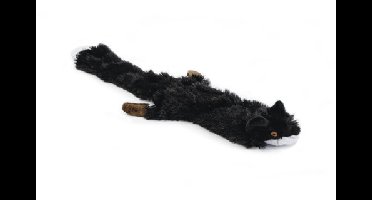 Beeztees Flatino Pluche Vos Zwart 52 cm