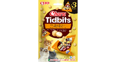 Inaba Churu Cat Tidbits Chicken Recipe 3 x 12 gram