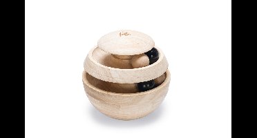 Designed by Lotte kattenspeelgoed Neya Hout Bruin 16 x 16 x 16 cm