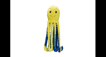 Beeztees Pluche Hondenspeeltje Octopus Amy Geel 56 x 16 x 14,5 cm