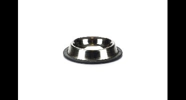 Beeztees hondenvoer- of drinkbak Steeldish Antislib 13 cm 0,2 L