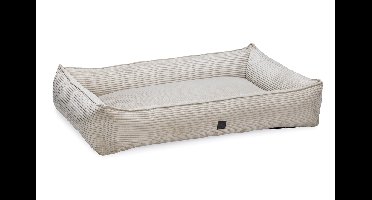 Designed by Lotte Hondenmand Ribbed Lichtgrijs 120 x 80 x 23 cm