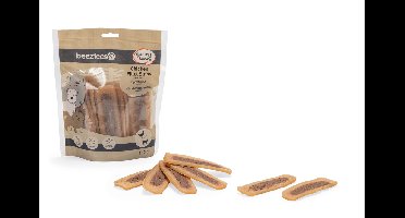 Beeztees Hondensnack Kipfilet Strips met Lam 400 gram