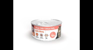 Hobby First Feline natvoer Soft Filets Zalm 70 gram