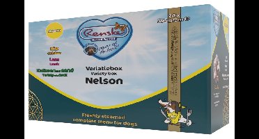 Renske Vers Hond Variatiebox Nelson 24 x 395 gram
