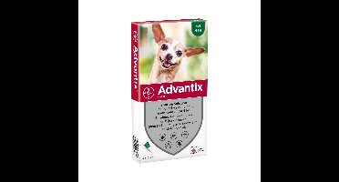 Advantix 40 tot 4 kg 4 pipetten
