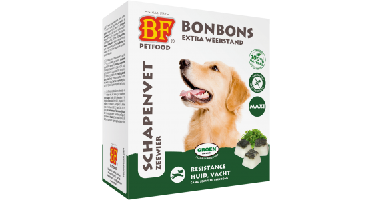 BF Petfood Schapenvet Bonbons Zeewier Maxi 40 stuks