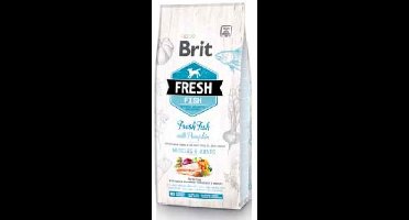 Brit Fresh Fish&Pumpkin Adult Large Breed 12 kg